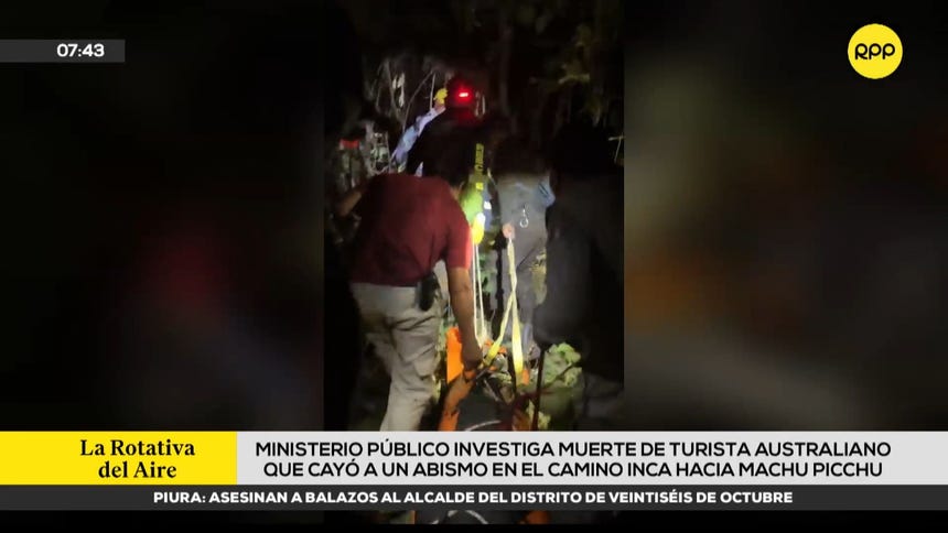 Cusco: Ministerio Público abrió investigación por muerte de turista australiano que cayó a un abismo en el Camino Inka