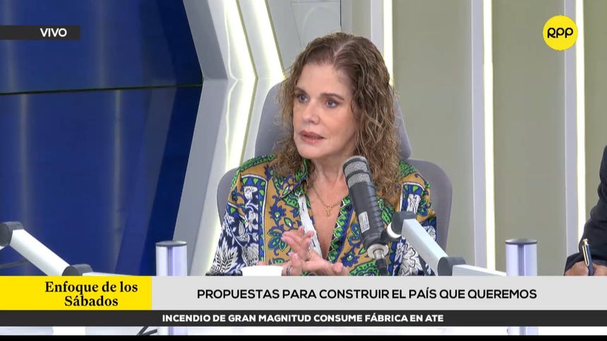 Mercedes Aráoz, exministra de Economía. Mercedes Aráoz, exministra de Economía.