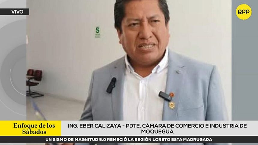 Cámara de Comercio e Industria de Moquegua advierte: “La agroexportación se ha quedado retrasada y postergada”