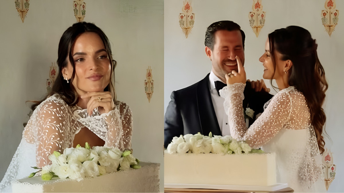 Con vestido blanco y torta: Carolina Braedt muestra su boda civil con el empresario Javier Millership