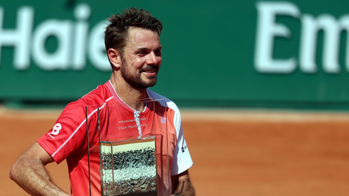 Entre lágrimas: Stanislas Wawrinka jugó su último partido en Roland Garros