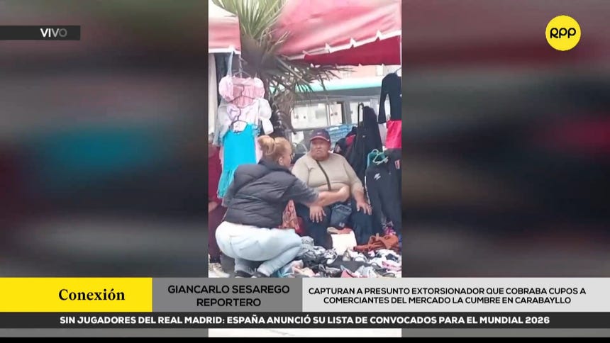 Police arrest 18-year-old for extorting merchants in Carabayllo