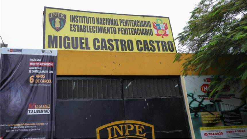 Hallan granada y mensaje extorsivo en la puerta del penal Miguel Castro Castro