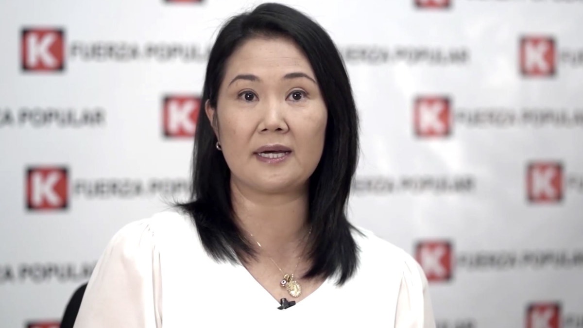 Keiko Fujimori afirma que, de llegar a ser presidenta, se capturará a prófugos, incluido Vladimir Cerrón