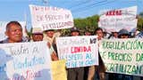 Agricultores arroceros de Piura en segundo día de paro exigen presencia de ministros en la región para mesa de diálogo
