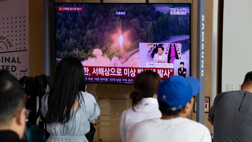 Tensión en Asia: Corea del Norte lanzó un proyectil no identificado hacia el mar Amarillo [FOTOS]