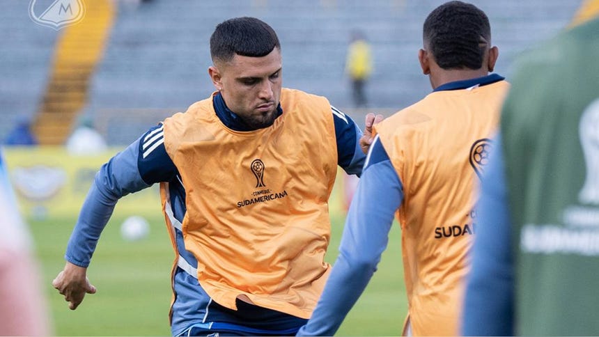 El contrato de Ureña en Millonarios va hasta el año 2027.