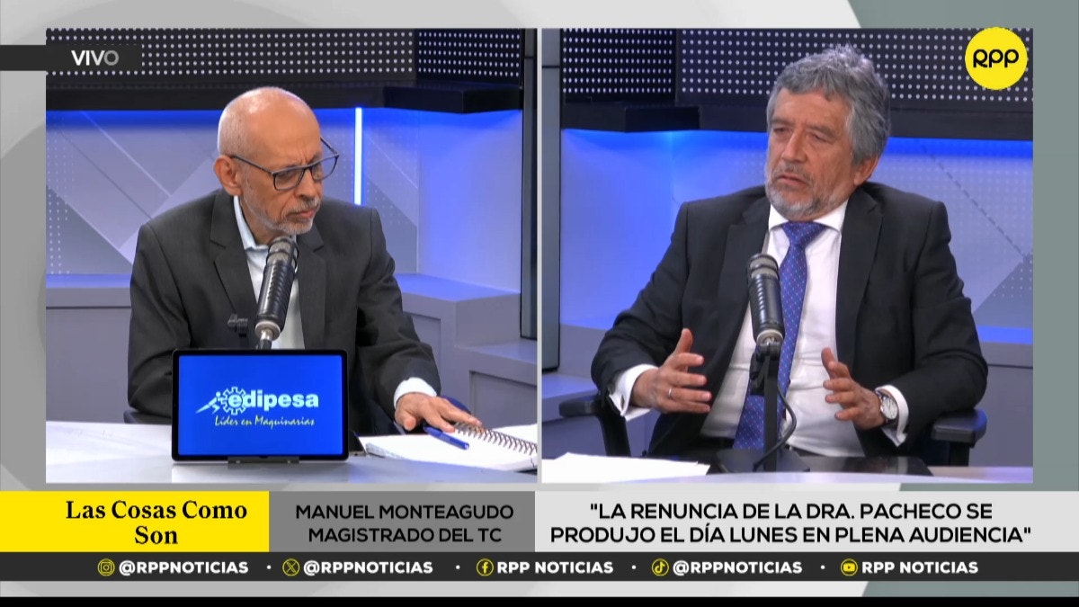 Magistrado del TC calificó como 
