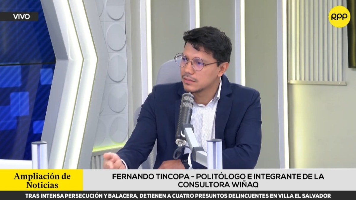 Fernando Tincopa sobre segunda vuelta: 
