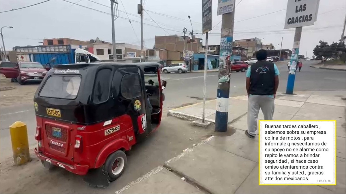 Ancón: secuestran a mototaxista para grabar video extorsivo contra empresa de transporte