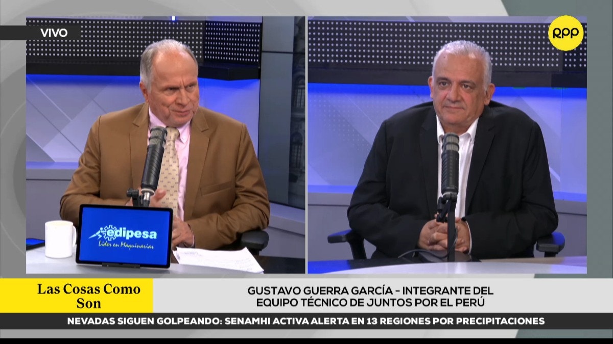 Gustavo Guerra García, de Juntos por el Perú: Los ciudadanos con menos ingresos gastan hasta el 50 % de su sueldo en movilidad
