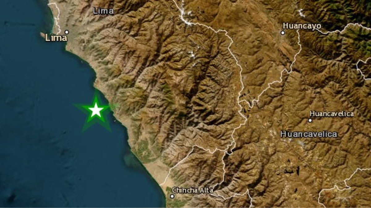 Un sismo de magnitud 3.7 sacudió Cañete esta noche