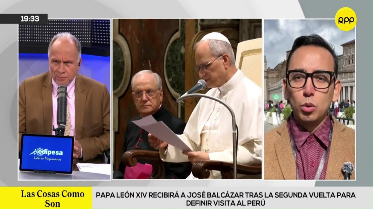 Papa León XIV recibirá a José Balcázar el 18 de junio para definir visita al Perú