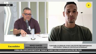 La palabra de Renzo Garcés en RPP tras ganar el Torneo Apertura con Alianza Lima