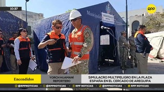 Así se realizó el Simulacro Nacional Multipeligro 2026 en la ciudad de Arequipa