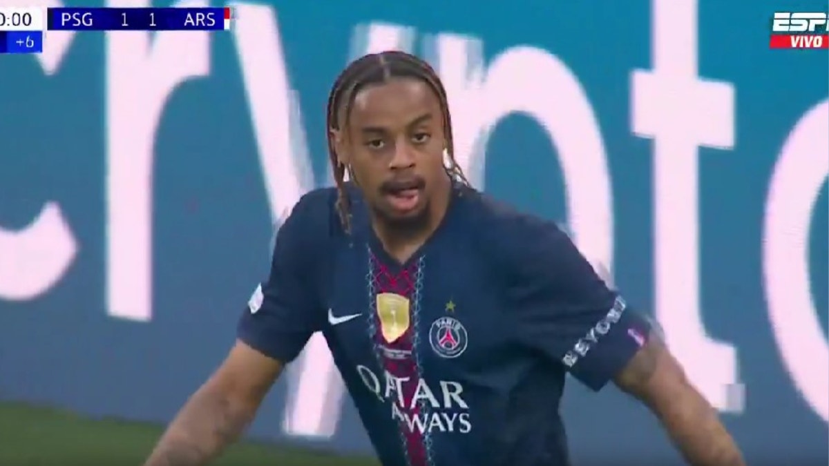 En la última jugada de los 90: Barcola de PSG falló el gol del triunfo en la final de Champions [VIDEO]