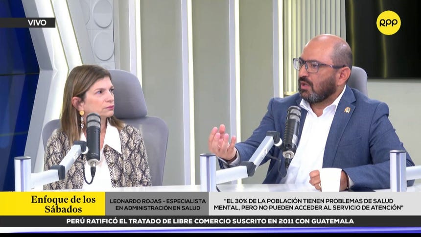 Leonardo Rojas Mezarina, médico cirujano y especialista en administración en