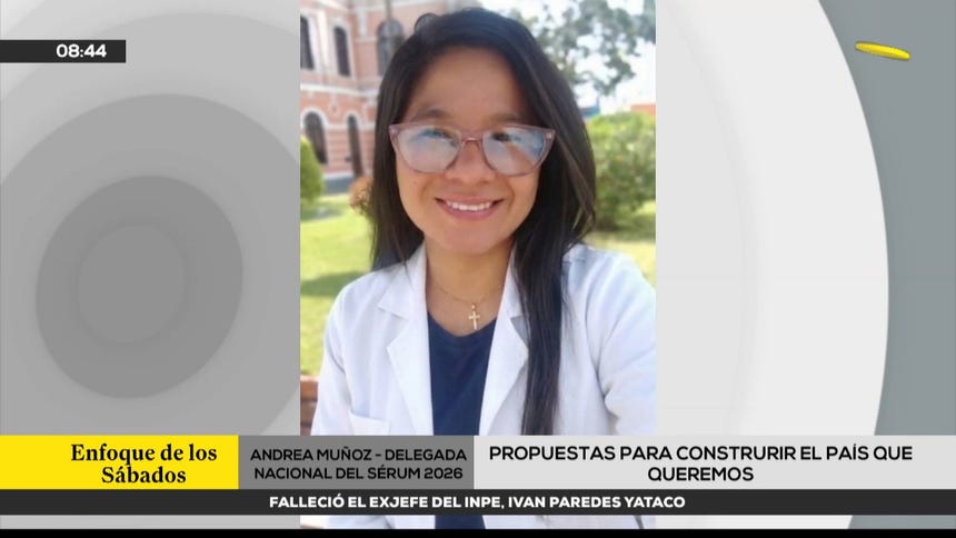 Andrea Muñoz Cuya, delegada nacional del Servicio Rural y Urbano Marginal de Salud (Serums). 