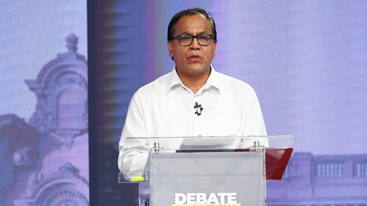 Roberto Sánchez en el debate presidencial: 