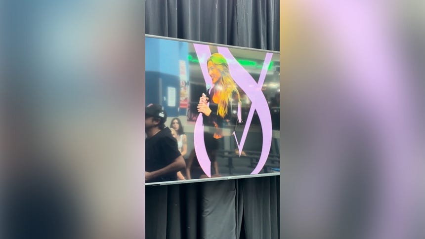 Alessia Rovegno en el casting de Victoria's Secret
