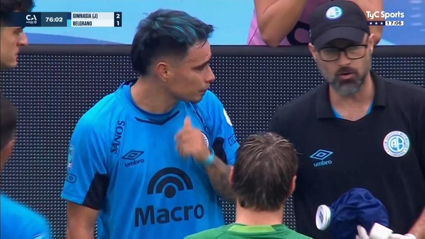 Esto fue lo que le pasó a Lucas Zelarayán, jugador de Belgrano.