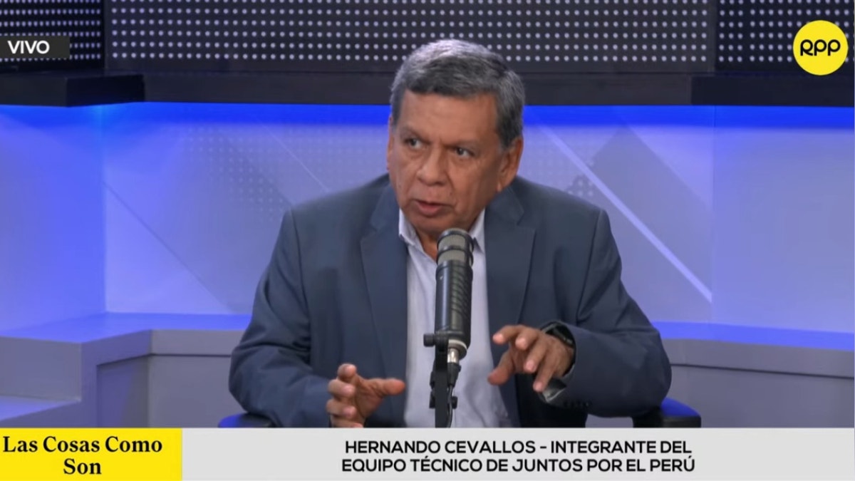 Hernando Cevallos defiende nuevo plan de gobierno de Juntos por el Perú: 