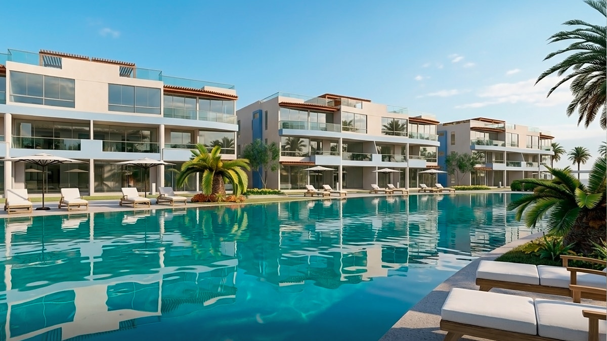 Condominio Santorini inicia preventa de bloques de departamentos frente al mar en Asia