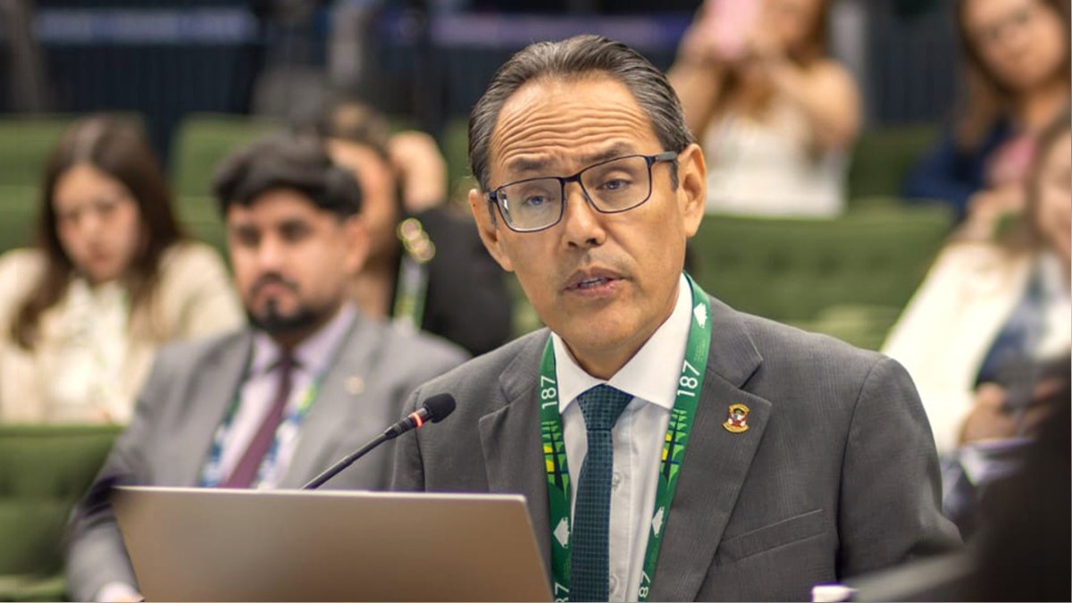 Helder Domínguez Haro juró como nuevo presidente del Tribunal Constitucional