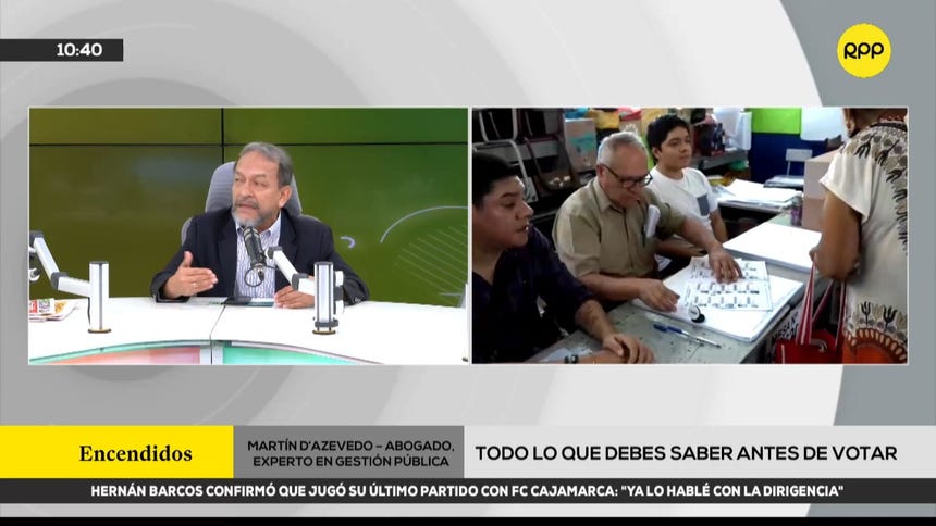 El abogado Martín D’azevedo, experto en gestión pública. 