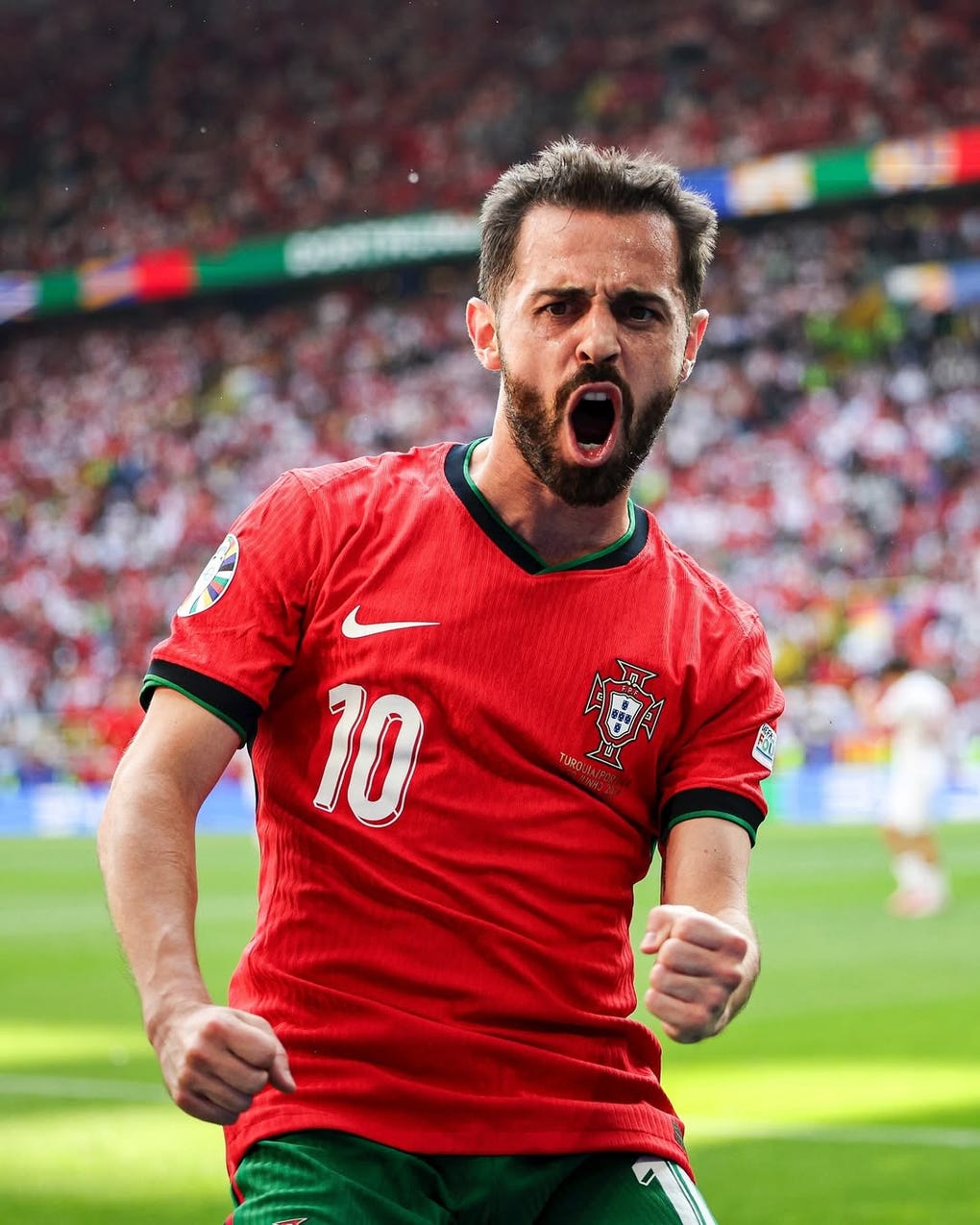 Bernardo Silva, jugador de la selección de Portugal.
