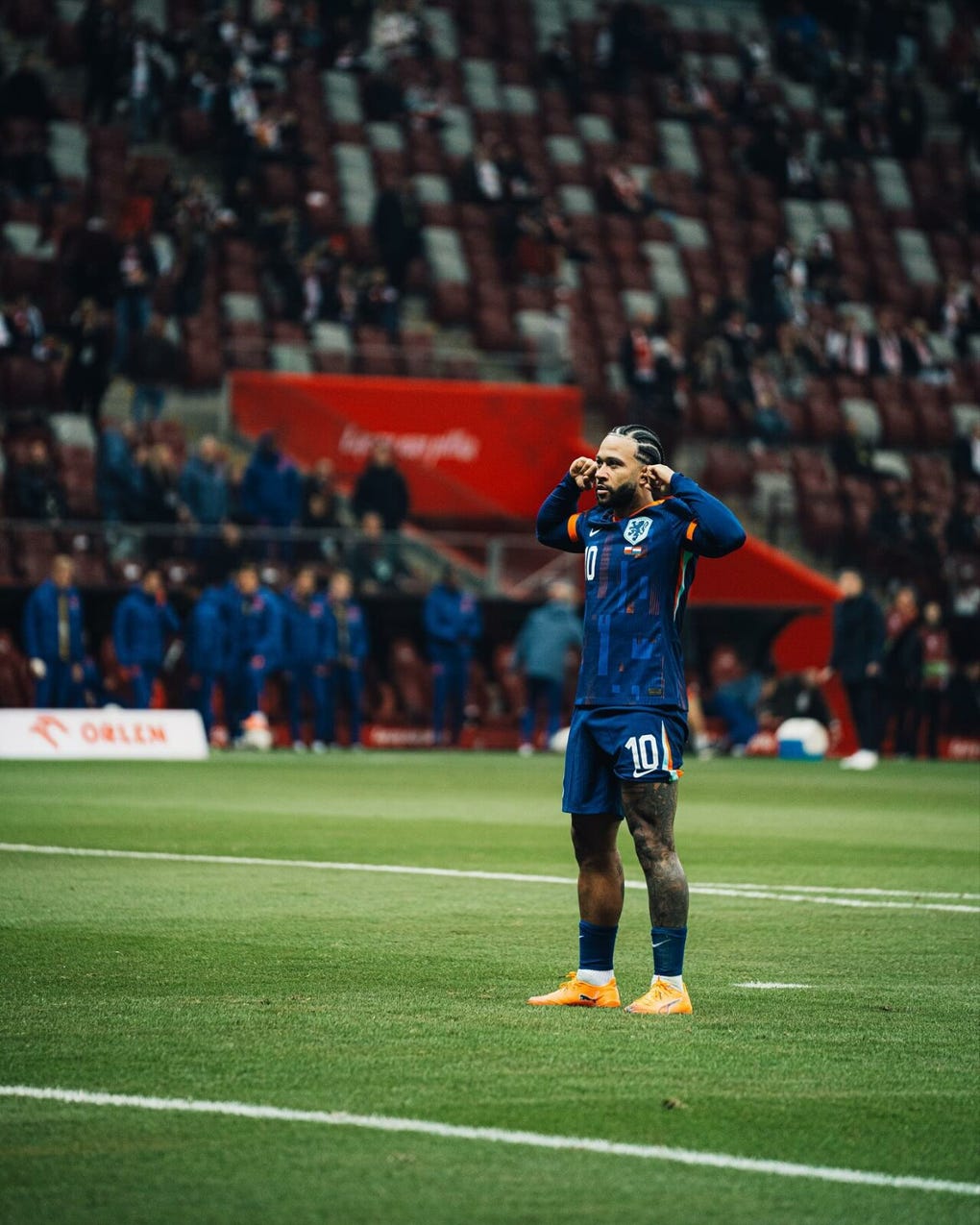 Memphis Depay, jugador de Países Bajos.