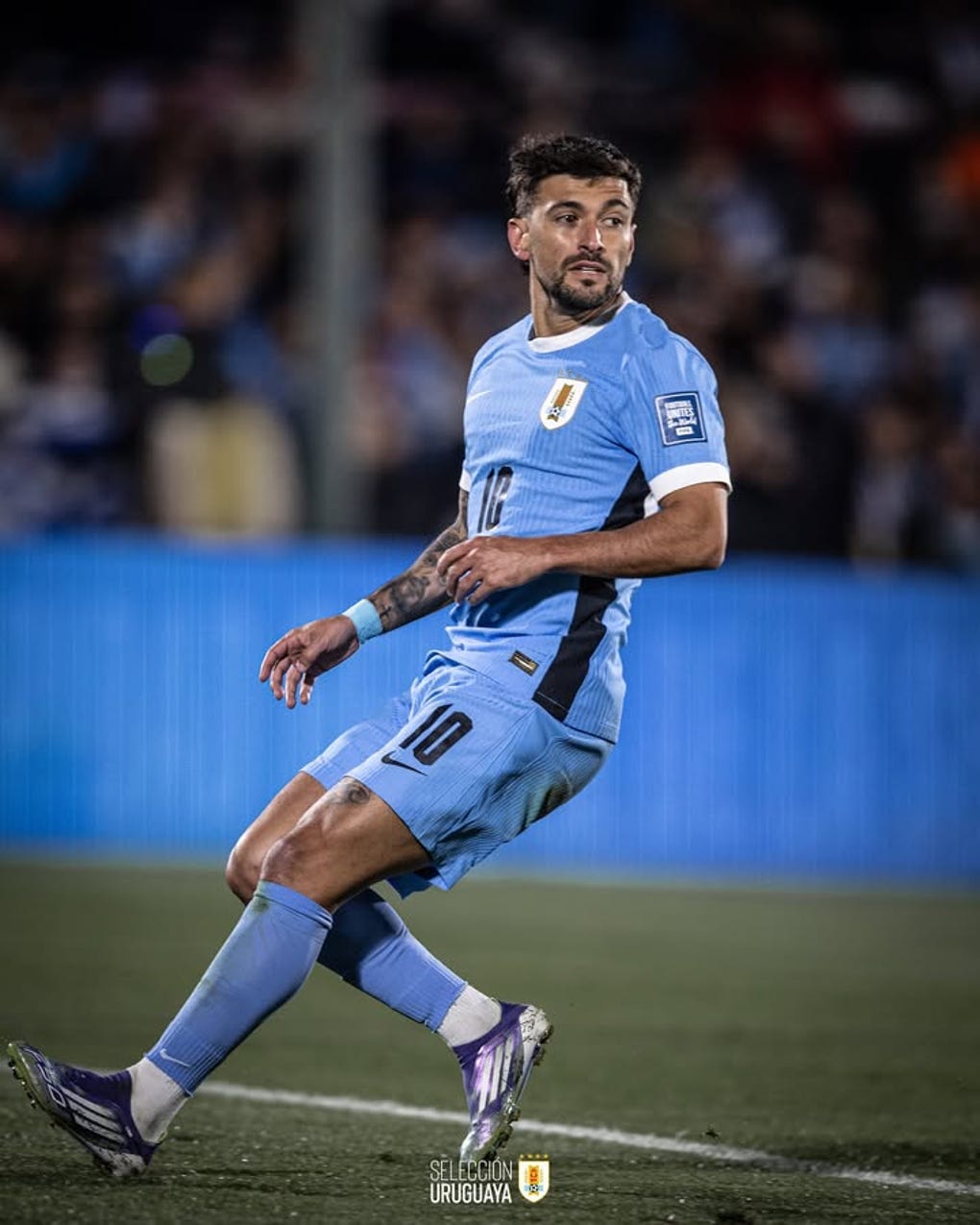 Giorgian De Arrascaeta, jugador de Uruguay.