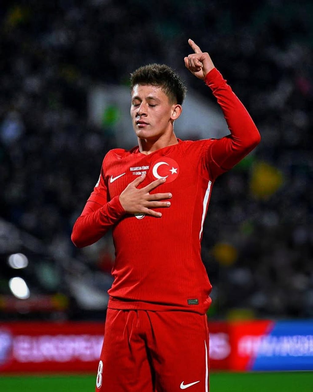 Arda Guler, jugador de Turquía.
