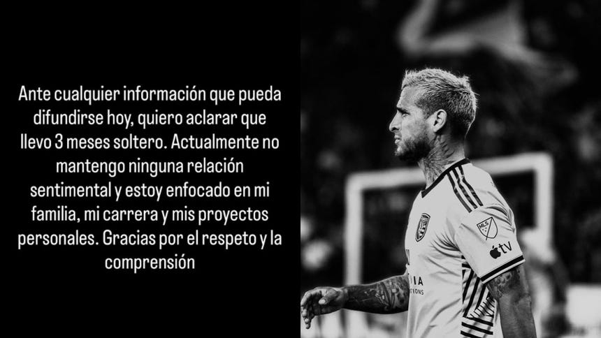Antes de que se difundieran las imágenes en 'Magaly TV, La Firme', Miguel Trauco aseguró en sus redes sociales que lleva tres meses soltero.