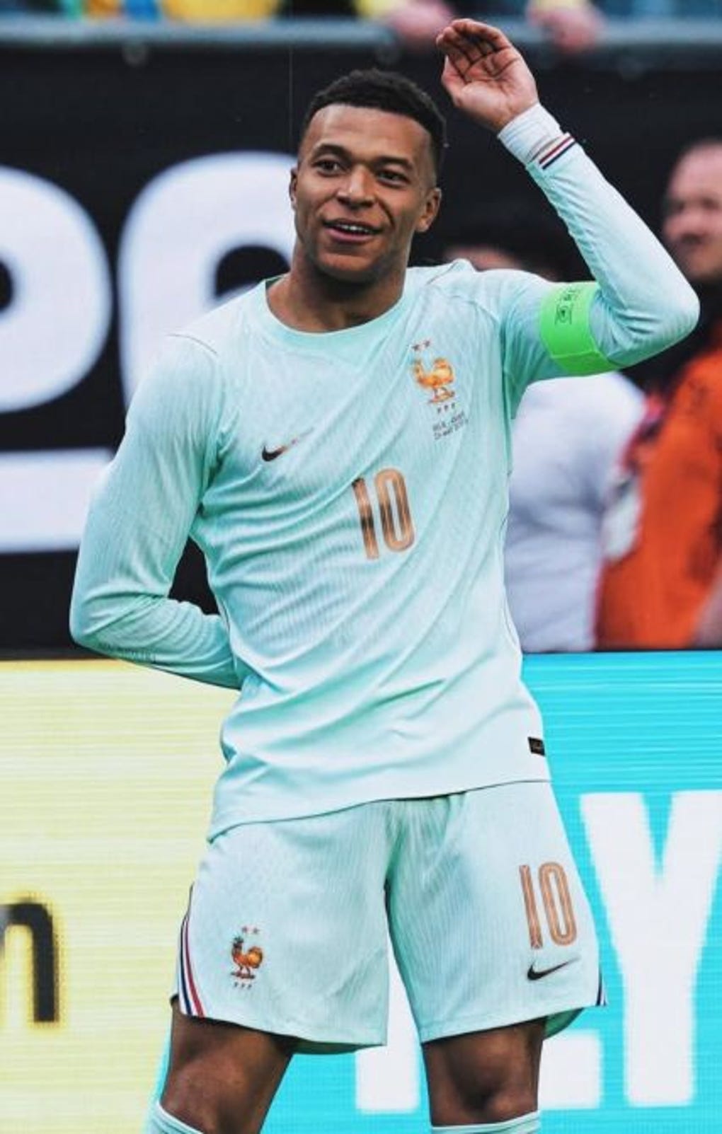 Kylian Mbappé, futbolista de Francia.