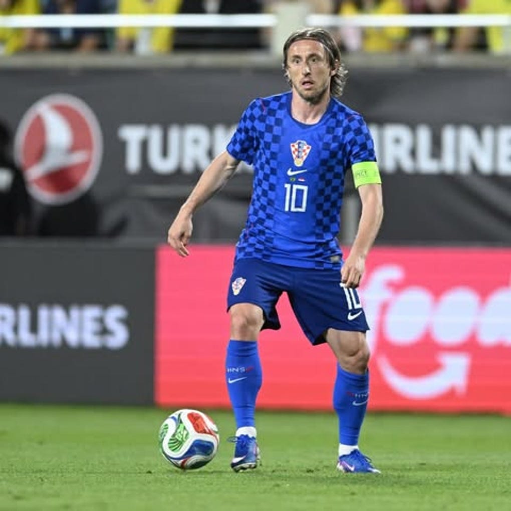 Luka Modric, jugador de Croacia.