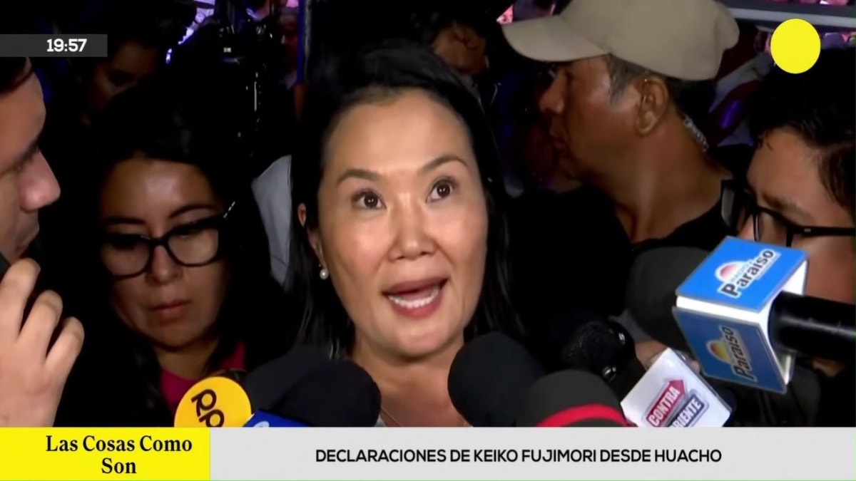 Keiko Fujimori dice que Roberto Sánchez está "hipotecado" a Pedro Castillo y Antauro Humala