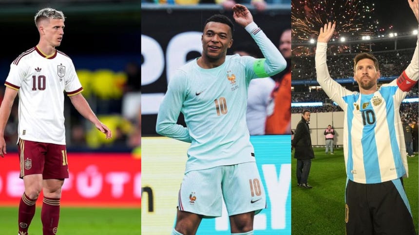Los distintos: conoce qué jugadores vestirán la 10 en el Mundial 2026 [FOTOS]