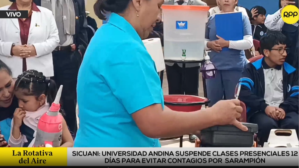 Universidad Andina del Cusco suspendió clases presenciales en filial de Sicuani para evitar contagios de sarampión