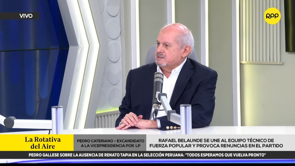 Pedro Cateriano: “En este contexto, el mal menor es Keiko Fujimori”