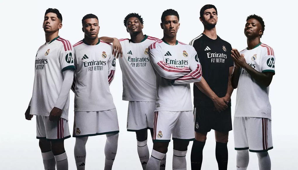 Así luce la indumentaria del Real Madrid para la temporada 2026-27.