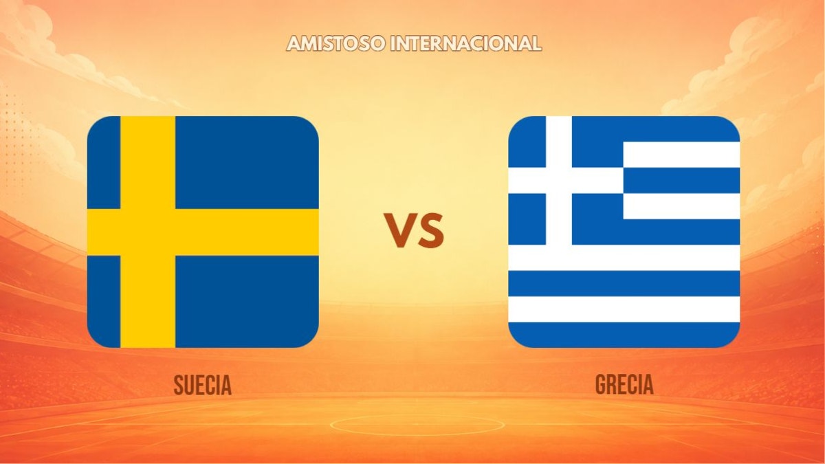 Suecia vs Grecia EN VIVO: ¿a qué hora y dónde ver amistoso internacional previo al Mundial 2026?