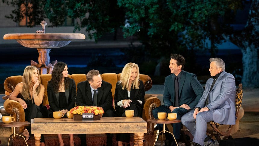 La exitosa serie 'Friends' fue protagonizada por Jennifer Aniston, Courteney Cox, Lisa Kudrow, Matt LeBlanc, Matthew Perry y David Schwimmer.