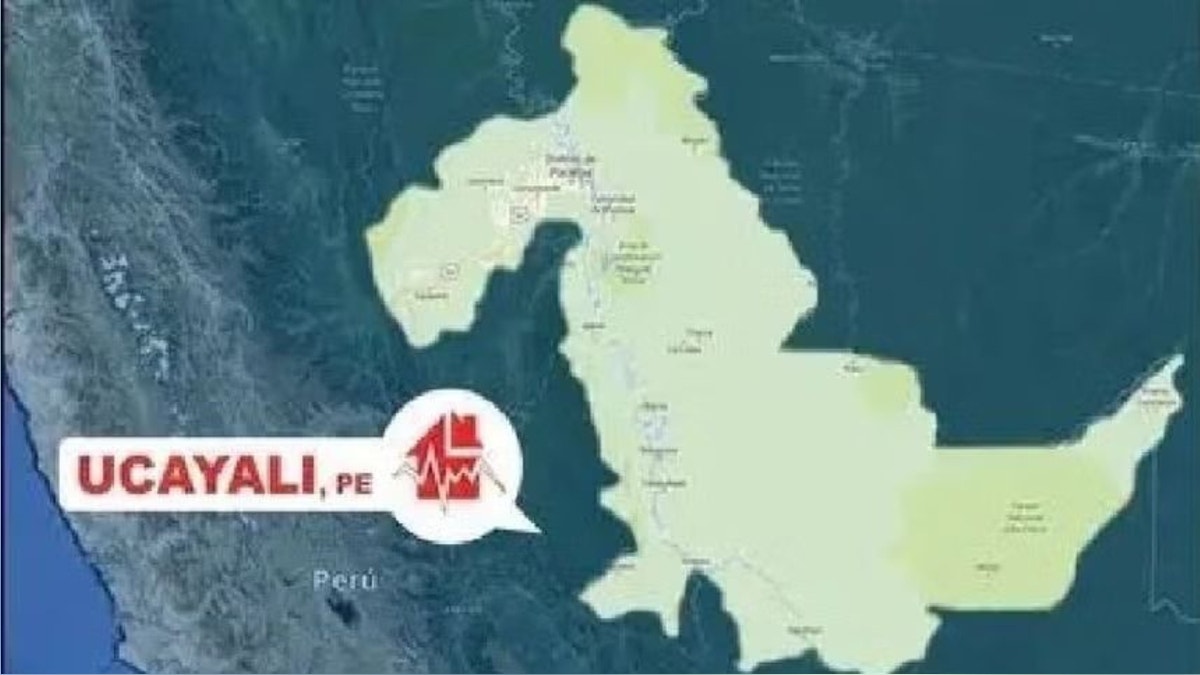 Un sismo de magnitud 5.1 remeció la región Ucayali esta tarde