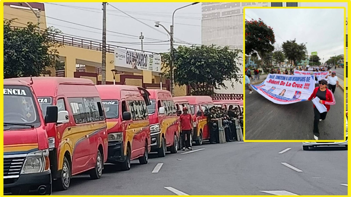 Trujillo: ¿por qué un grupo de transportistas acata paro de 24 horas?