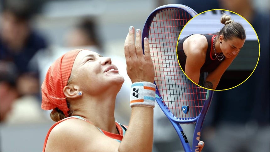 Bombazo en Roland Garros: la rusa Diana Shnaider derrotó a la favorita Aryna Sabalenka [FOTOS]
