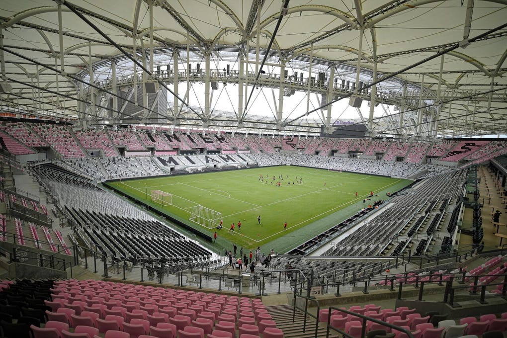 NU Stadium de Miami, casa del equipo de Lionel Messi.