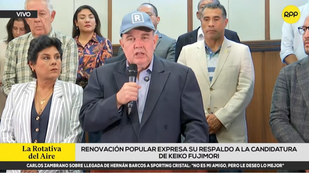 López Aliaga pide votar por Keiko Fujimori en la segunda vuelta: 