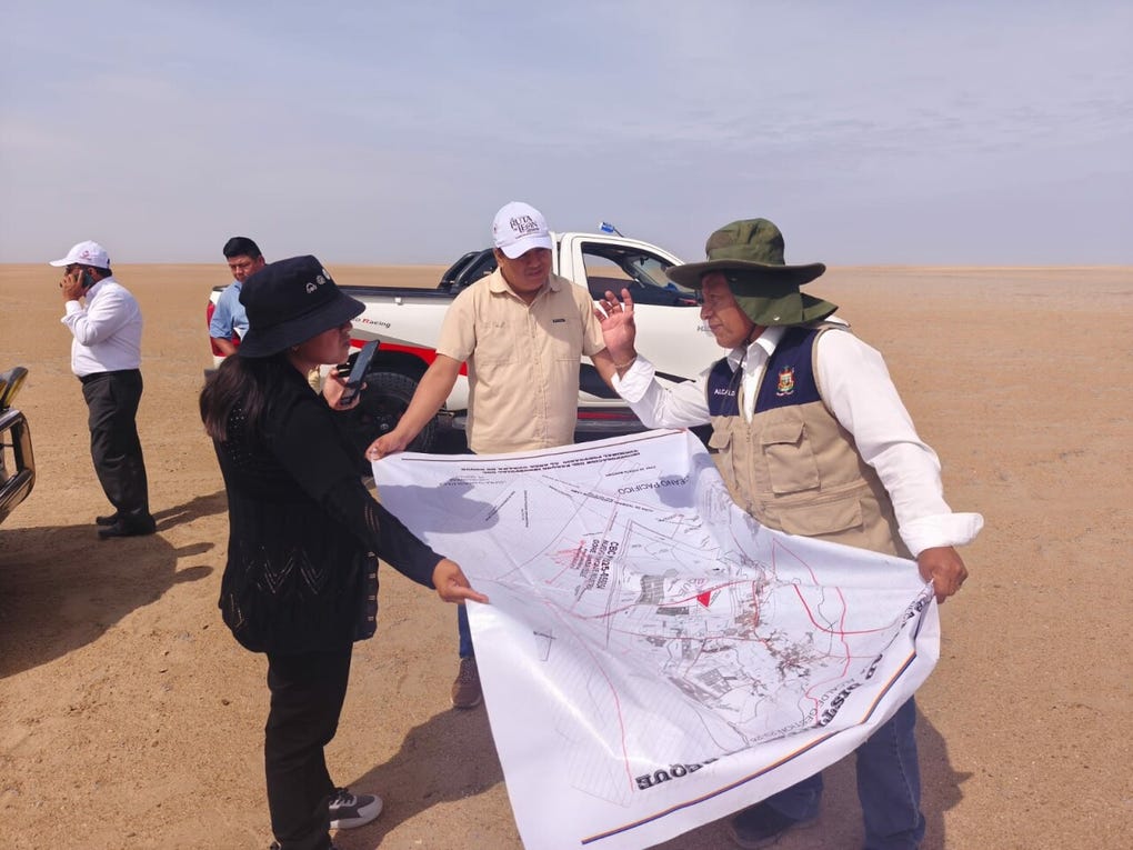 Se considera la posible llegada del papa León XIV en helicóptero, por ello también se contempla la ejecución de hasta tres helipuertos.