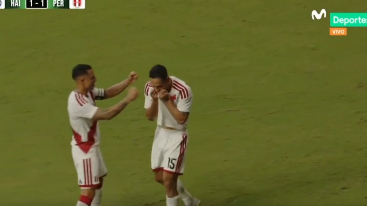 Se recupera Perú: Renzo Garcés aparece con gol contra Haití [VIDEO]